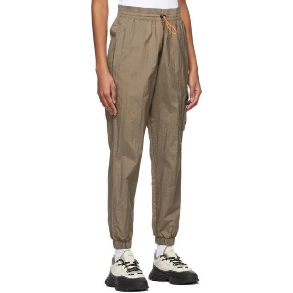 NWT Reebok Trek Grey Athleisure Training Pants Joggers w/Side Pocket & Logo S - Picture 8 of 16